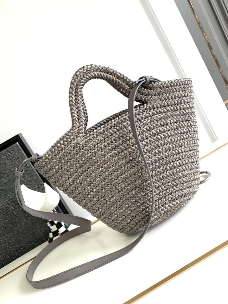Durable Balenciaga Ibiza Woven Nylon Rope Basket Bag - Summer 78577