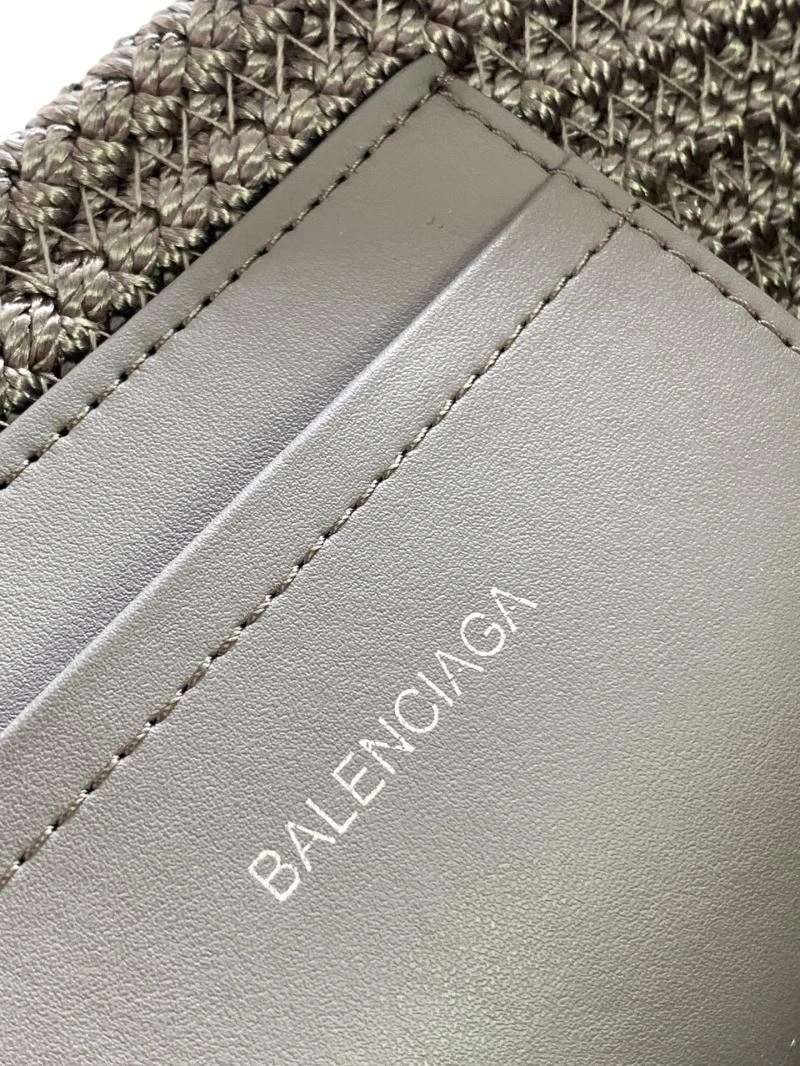 Durable Balenciaga Ibiza Woven Nylon Rope Basket Bag - Summer 78577