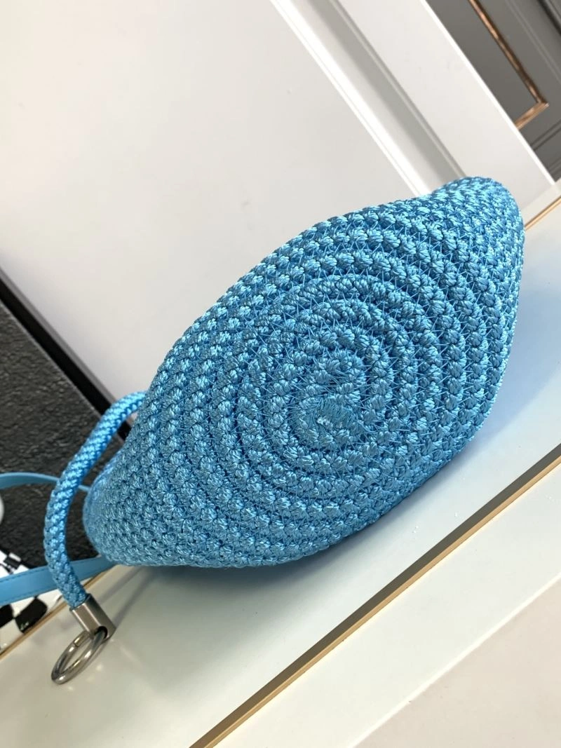 Balenciaga Ibiza Woven Nylon Rope Basket Bag - Summer WrinkleFree 78576