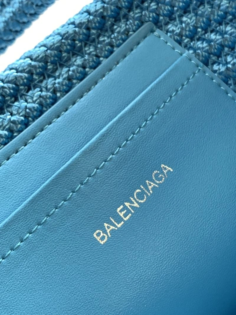 Balenciaga Ibiza Woven Nylon Rope Basket Bag - Summer WrinkleFree 78576