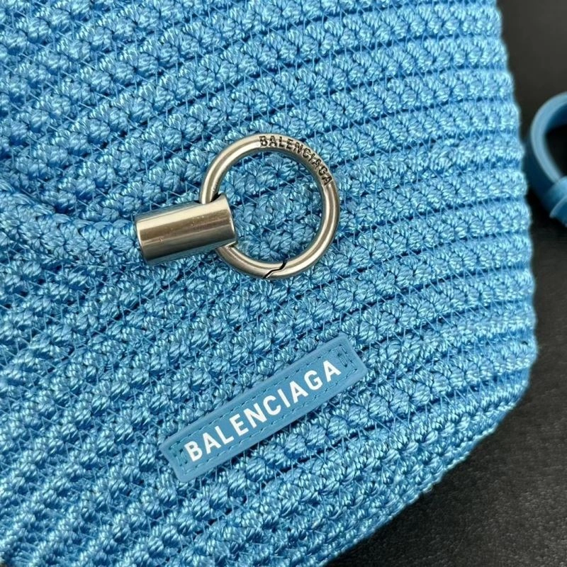BestValue Balenciaga Ibiza Woven Nylon Rope Basket Bag - Summer 78565