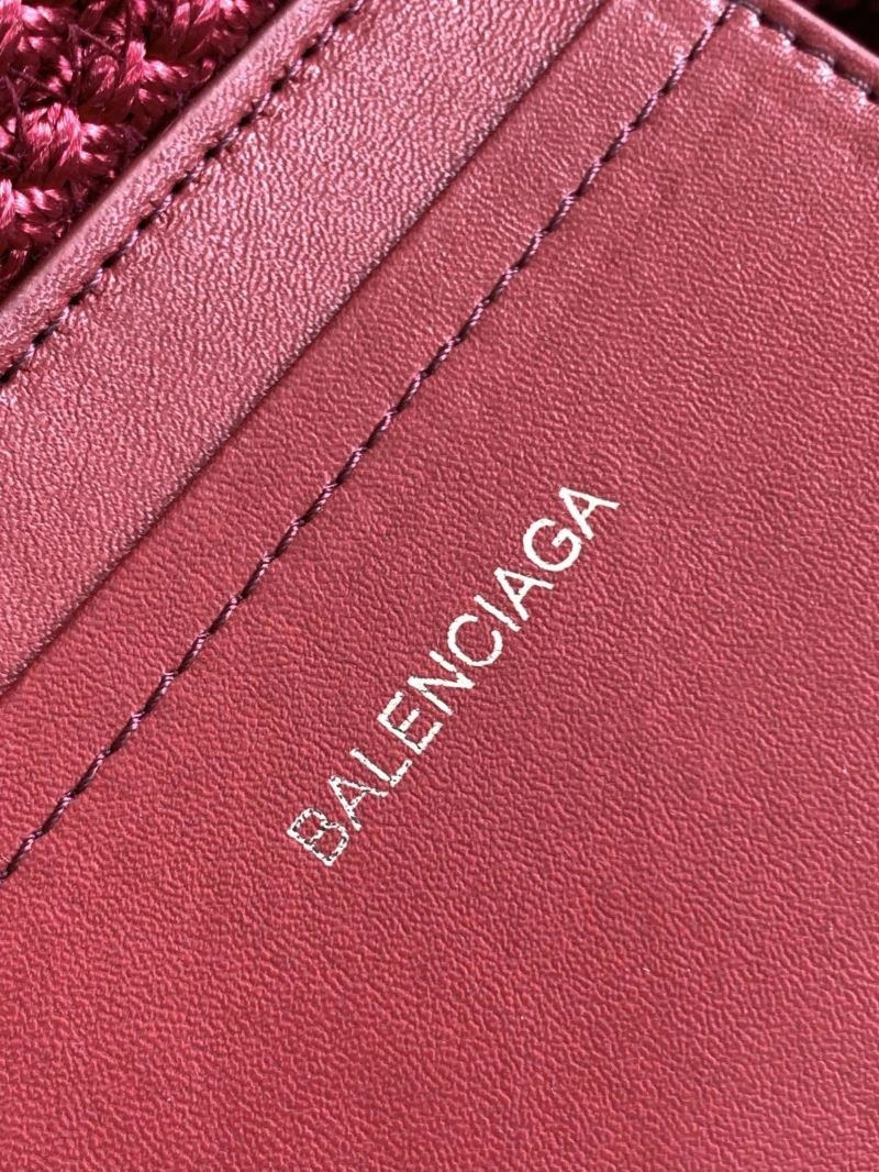 Sleek Balenciaga Ibiza Woven Nylon Rope Basket Bag - Summer 78560