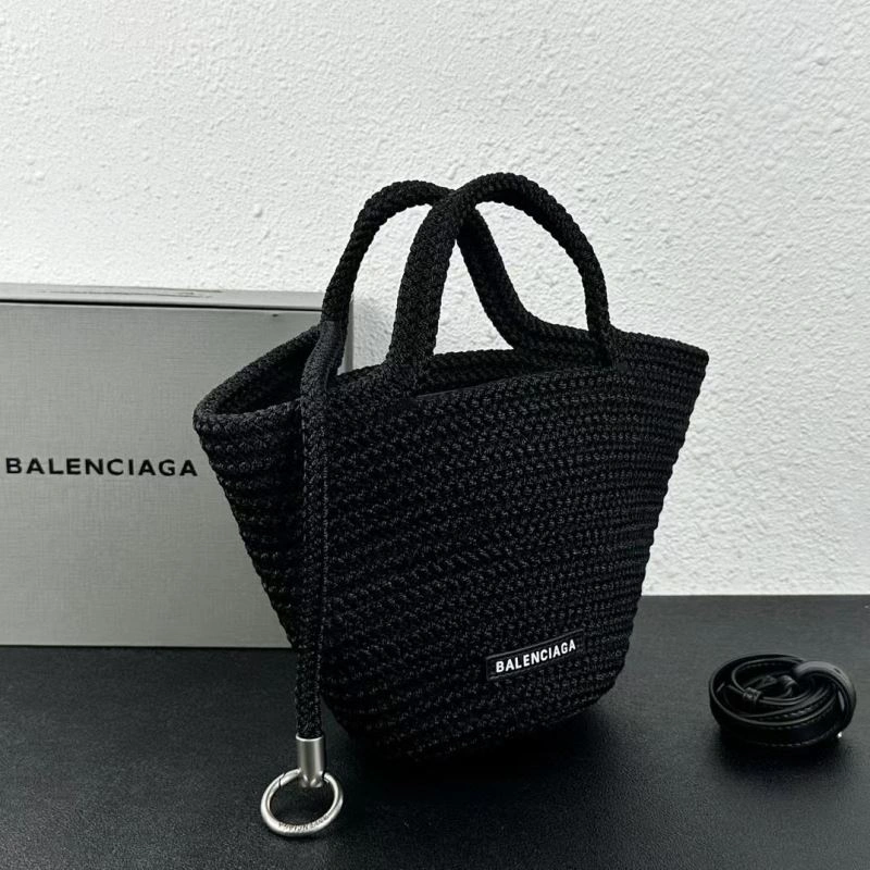 SmartChoice Balenciaga Ibiza Woven Nylon Rope Basket Bag - Summer Essential 78566