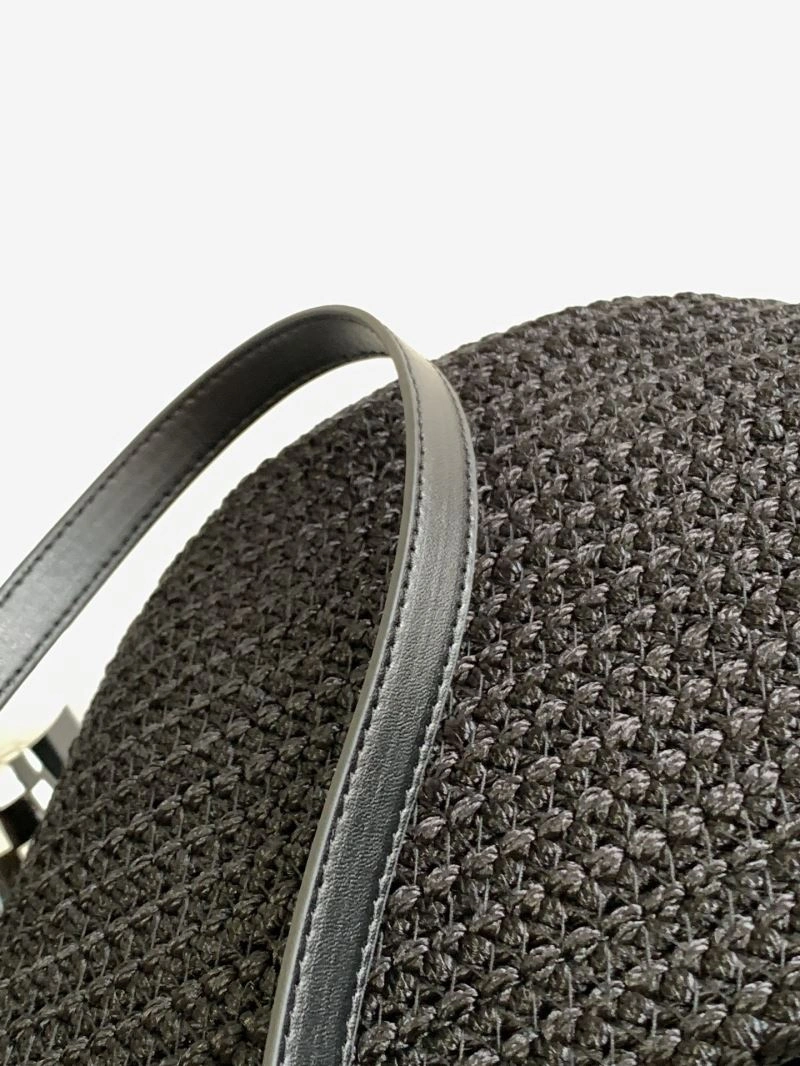 TravelReady Balenciaga Ibiza Woven Nylon Rope Basket Bag 78573