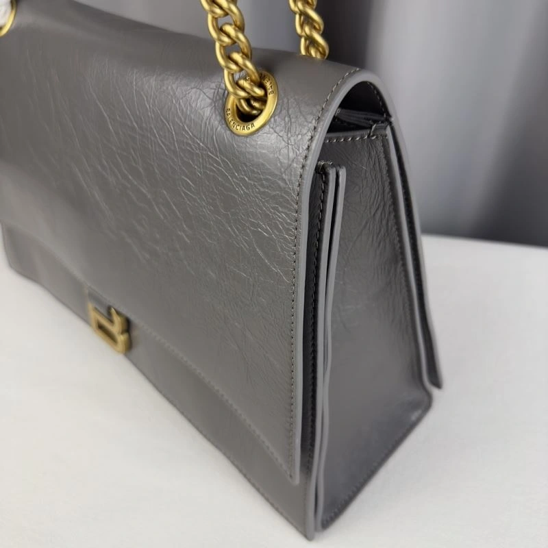 GoAnywhere Balenciaga Iconic Crush Hourglass Chain Bag -  Medium Quilted Style 75294