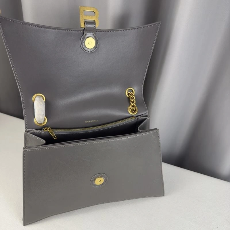 GoAnywhere Balenciaga Iconic Crush Hourglass Chain Bag -  Medium Quilted Style 75294