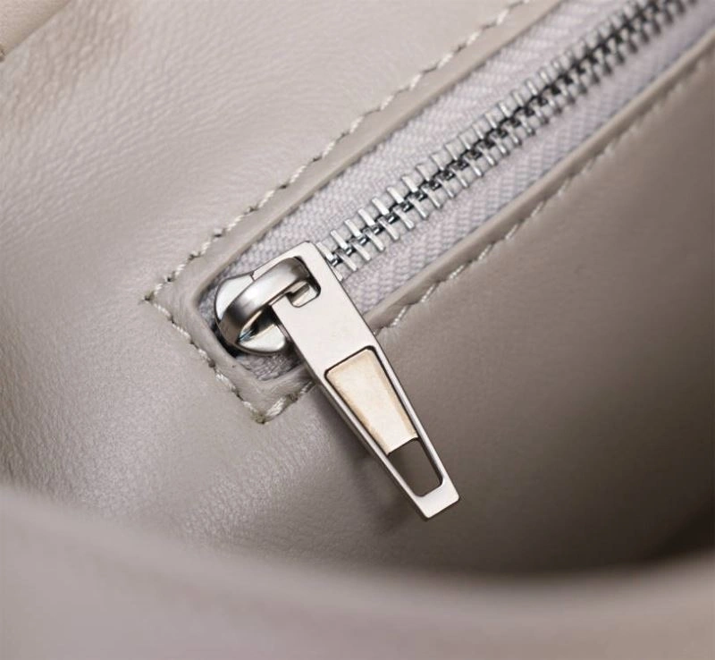 Balenciaga Iconic Hourglass Cowhide Sandglass Bag in Milk Gray TravelReady 75318