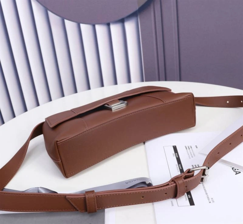 Lightweight Balenciaga Iconic Hourglass Mini Caramel Bag with Arc Design 75320