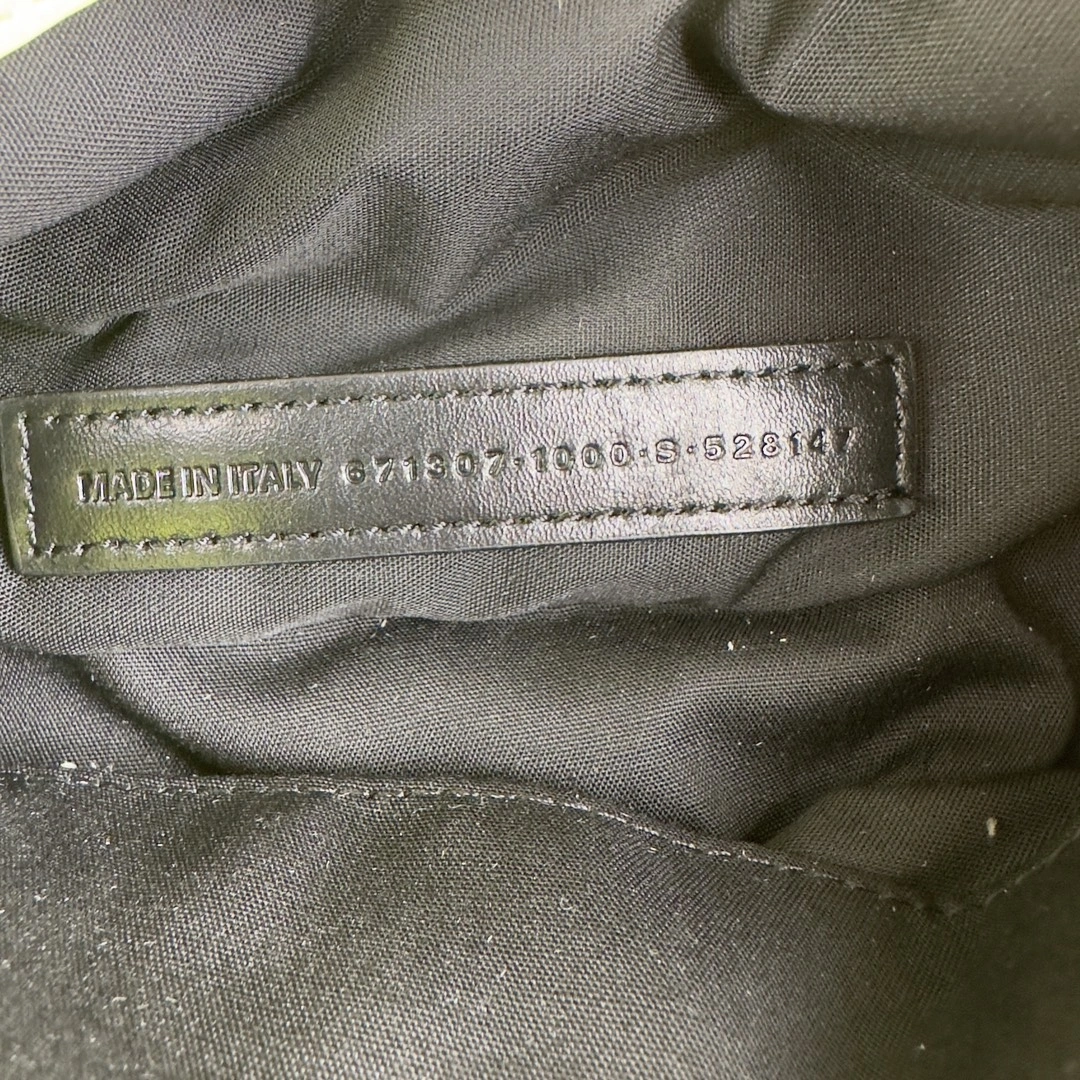 Balenciaga Large Everyday Lambskin Sling Bag Baguette Style Contemporary 61101