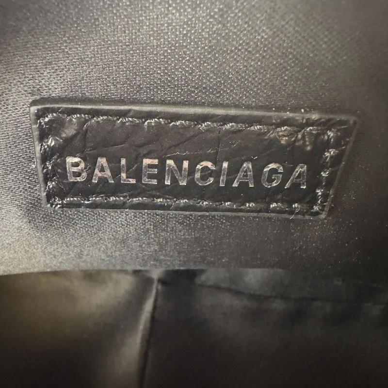 WaterResistant Balenciaga Le Cagole Diamond-Studded Half-Moon Bag 38395