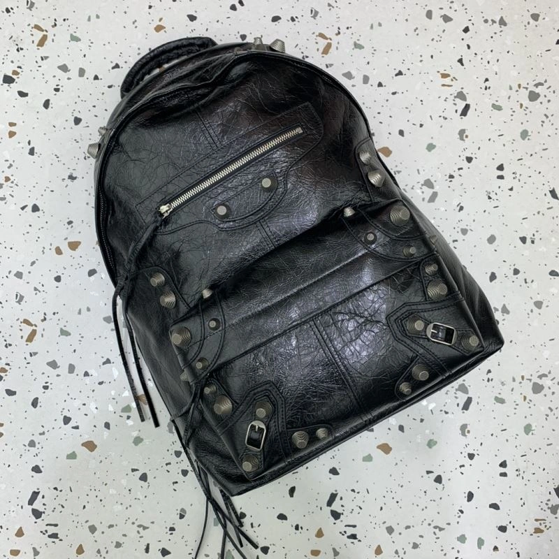 Contemporary Balenciaga Le Cagole Edgy Studded Backpack - Parisian 72724