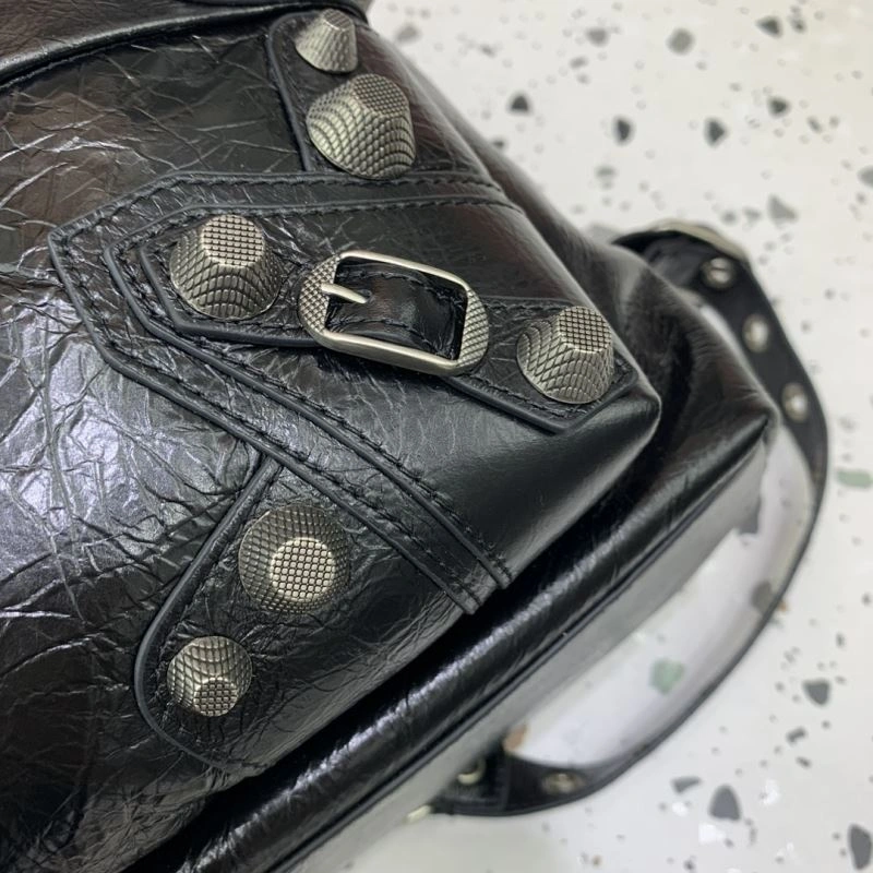 Contemporary Balenciaga Le Cagole Edgy Studded Backpack - Parisian 72724