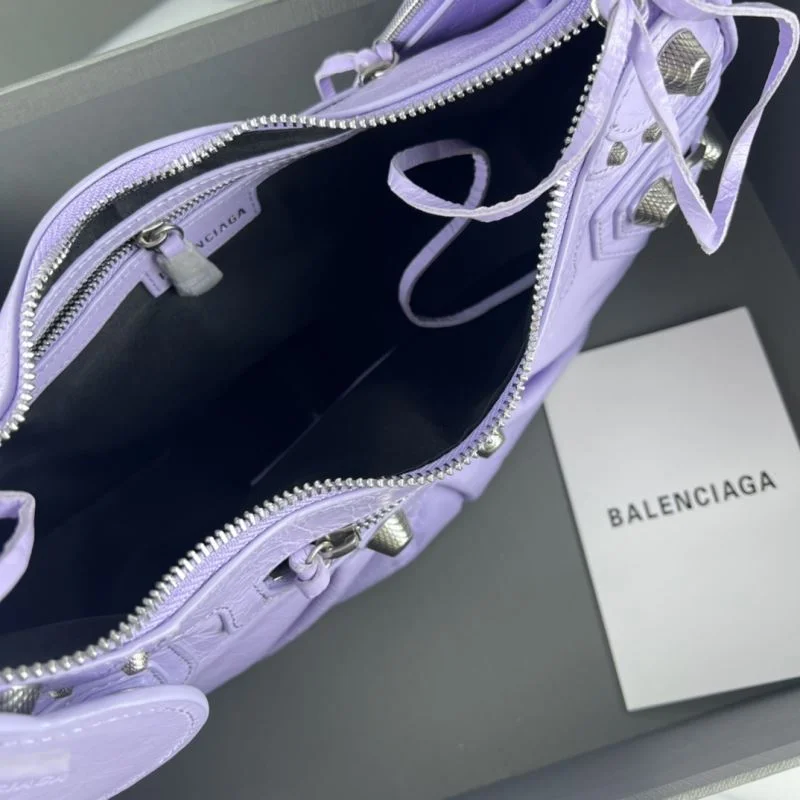 Balenciaga Le Cagole Half-Moon Dumpling Bag - Retro Refined 38356