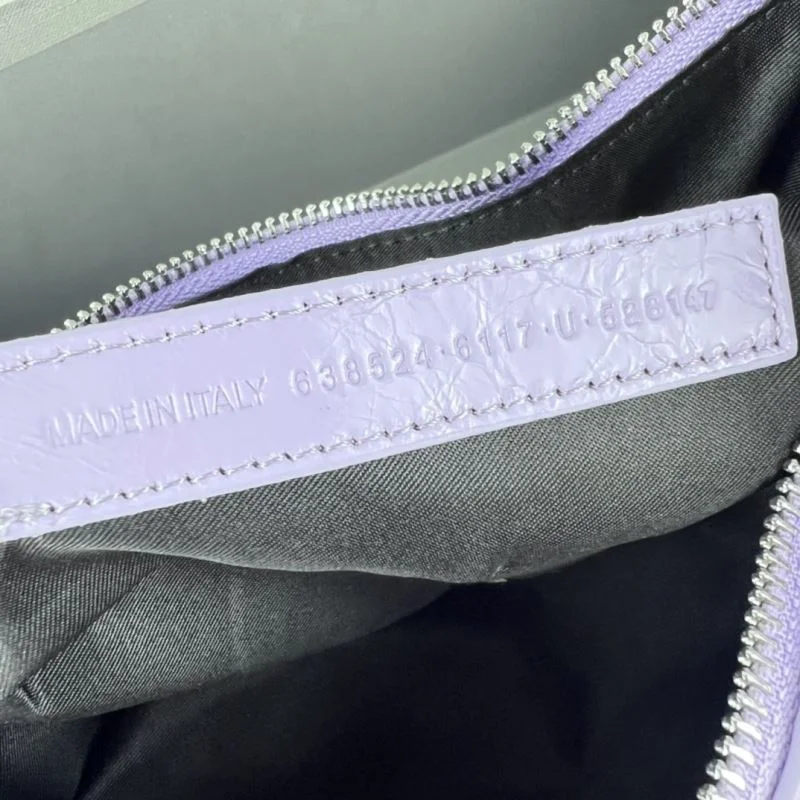 Balenciaga Le Cagole Half-Moon Dumpling Bag - Retro Refined 38356