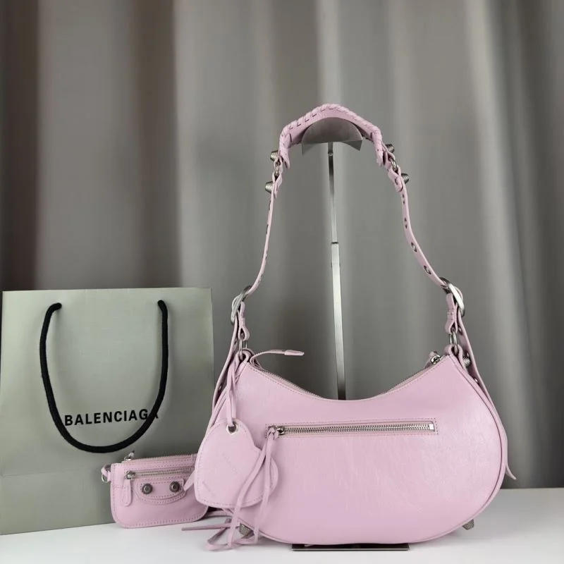 WeatherProof Balenciaga Le Cagole Half-Moon Luxe Crossbody Bag 38394
