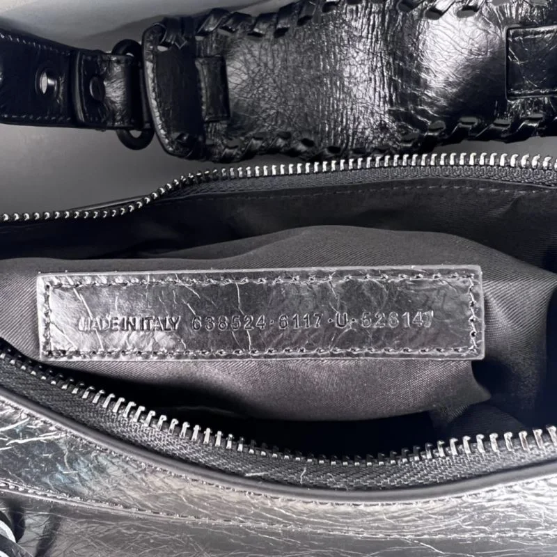 Balenciaga Le Cagole Half-Moon Motorcycle Dumpling Bag OnTrend 38338