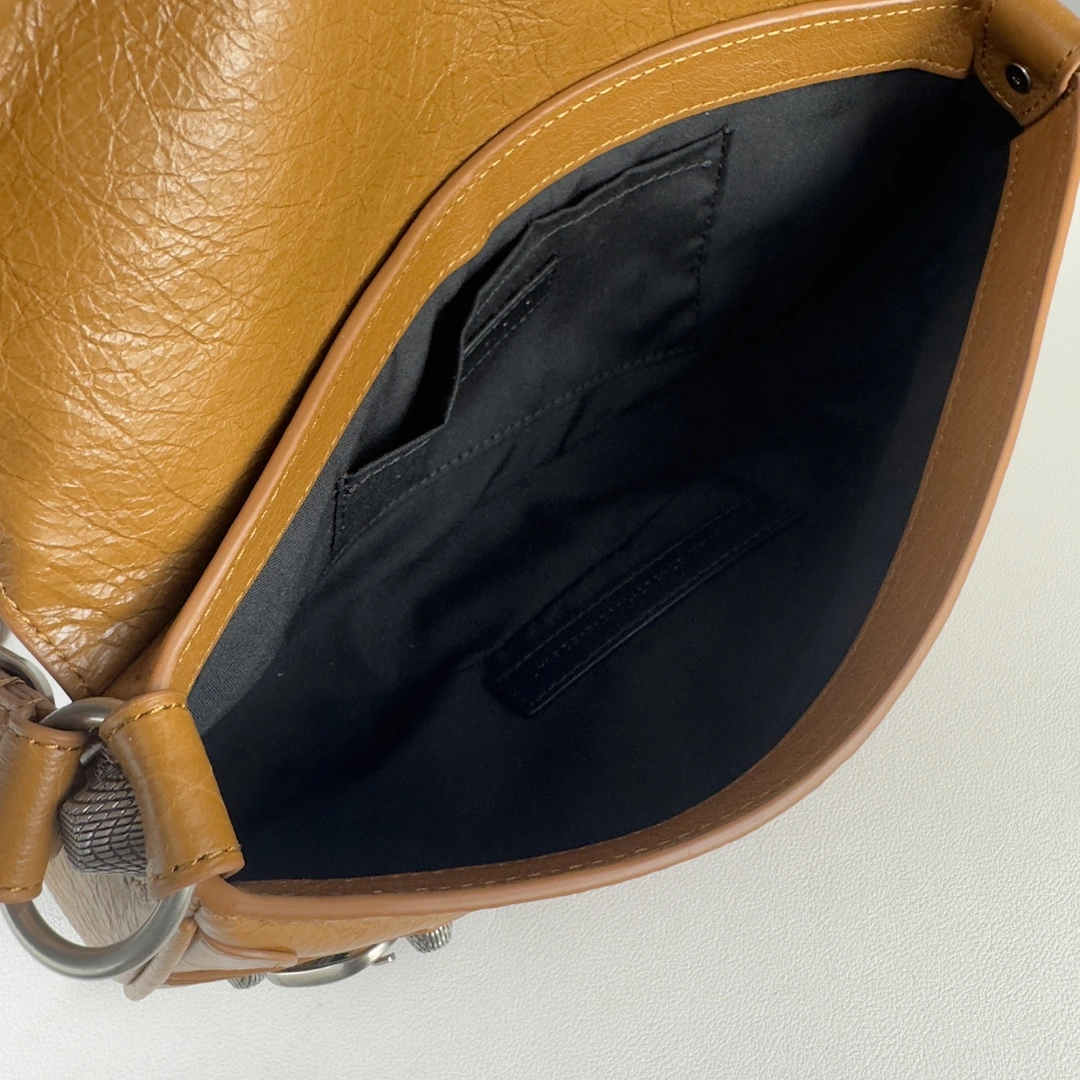 Balenciaga Le Cagole Large Lambskin Sling Bag 600 Baguette Original 61102