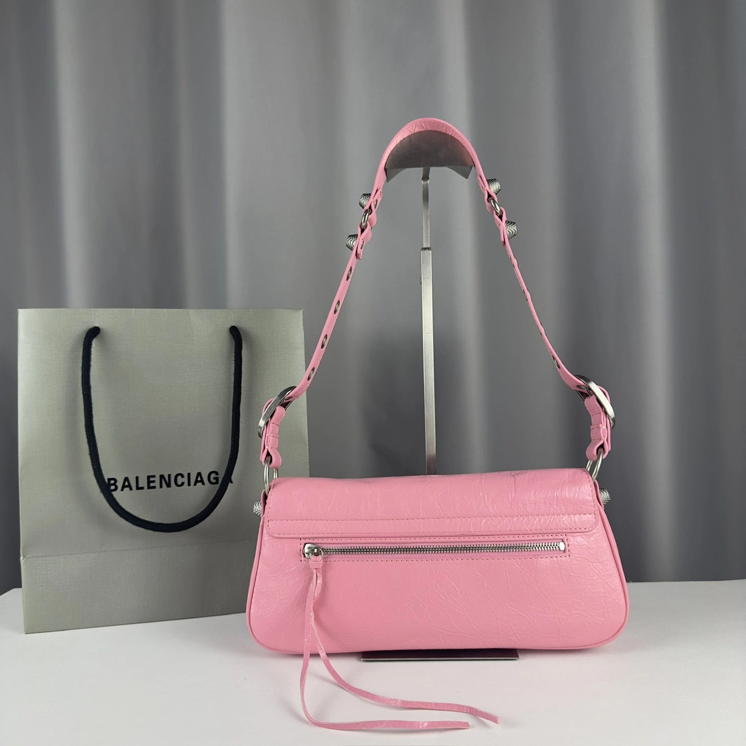 Balenciaga Le Cagole Large Lambskin Sling Bag Colorful 61103