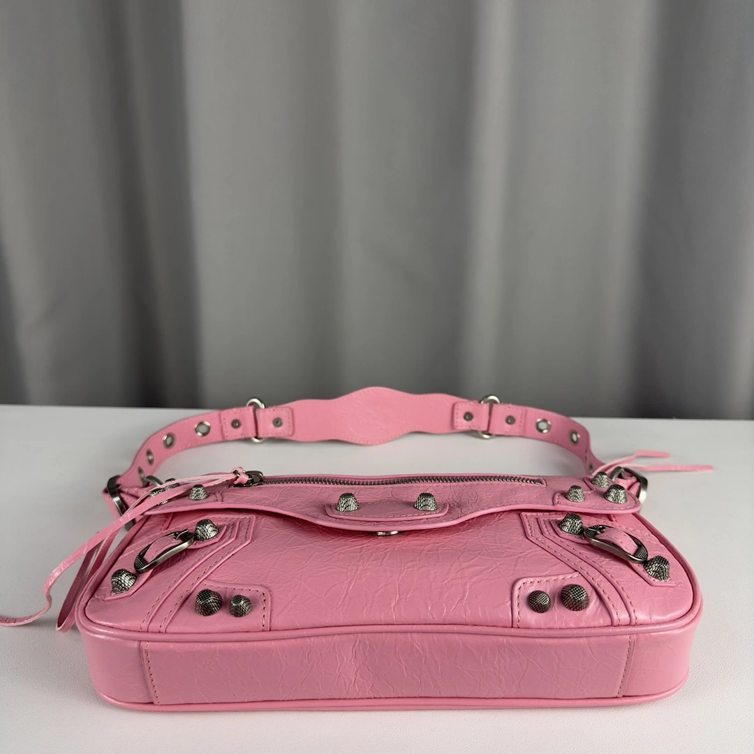 Balenciaga Le Cagole Large Lambskin Sling Bag Colorful 61103