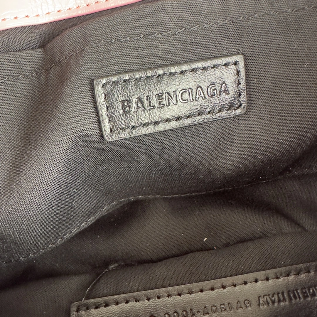 Balenciaga Le Cagole Large Lambskin Sling Bag Colorful 61103