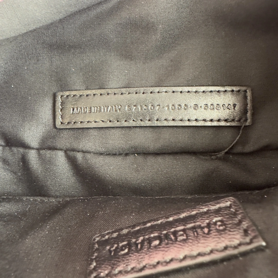 Balenciaga Le Cagole Large Lambskin Sling Bag Colorful 61103