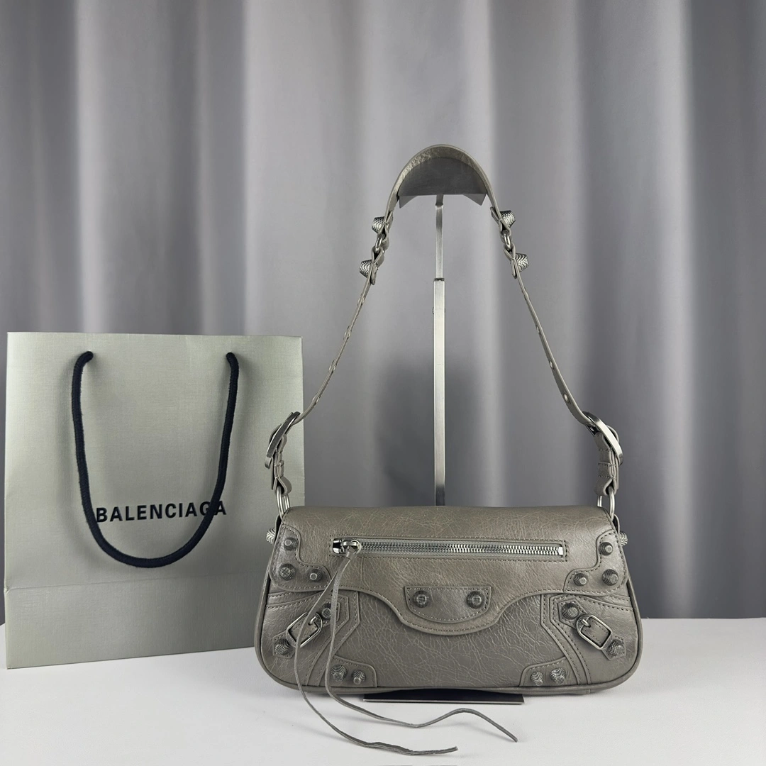 Balenciaga Le Cagole Large Lambskin Sling Bag Practical 61090
