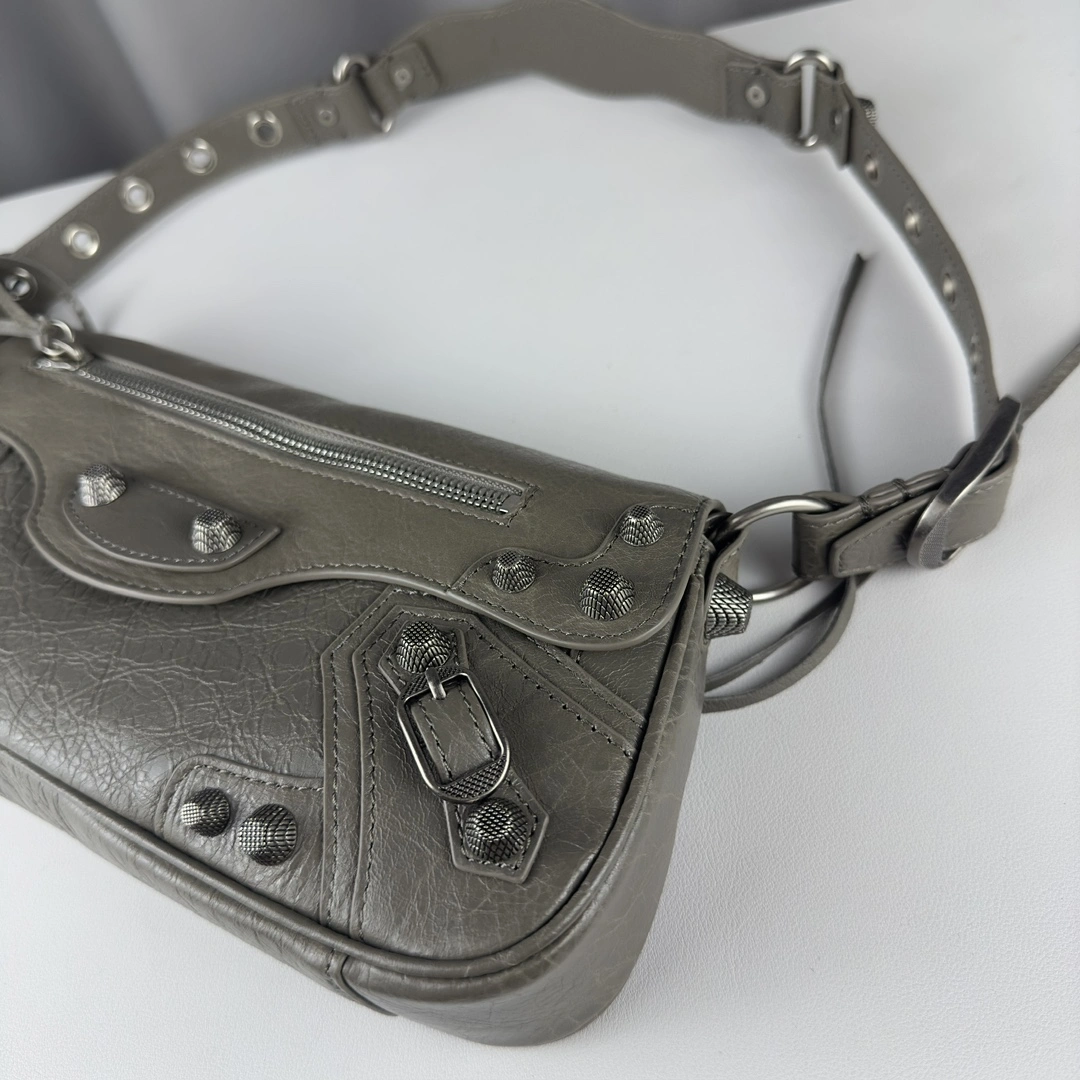 Balenciaga Le Cagole Large Lambskin Sling Bag Practical 61090