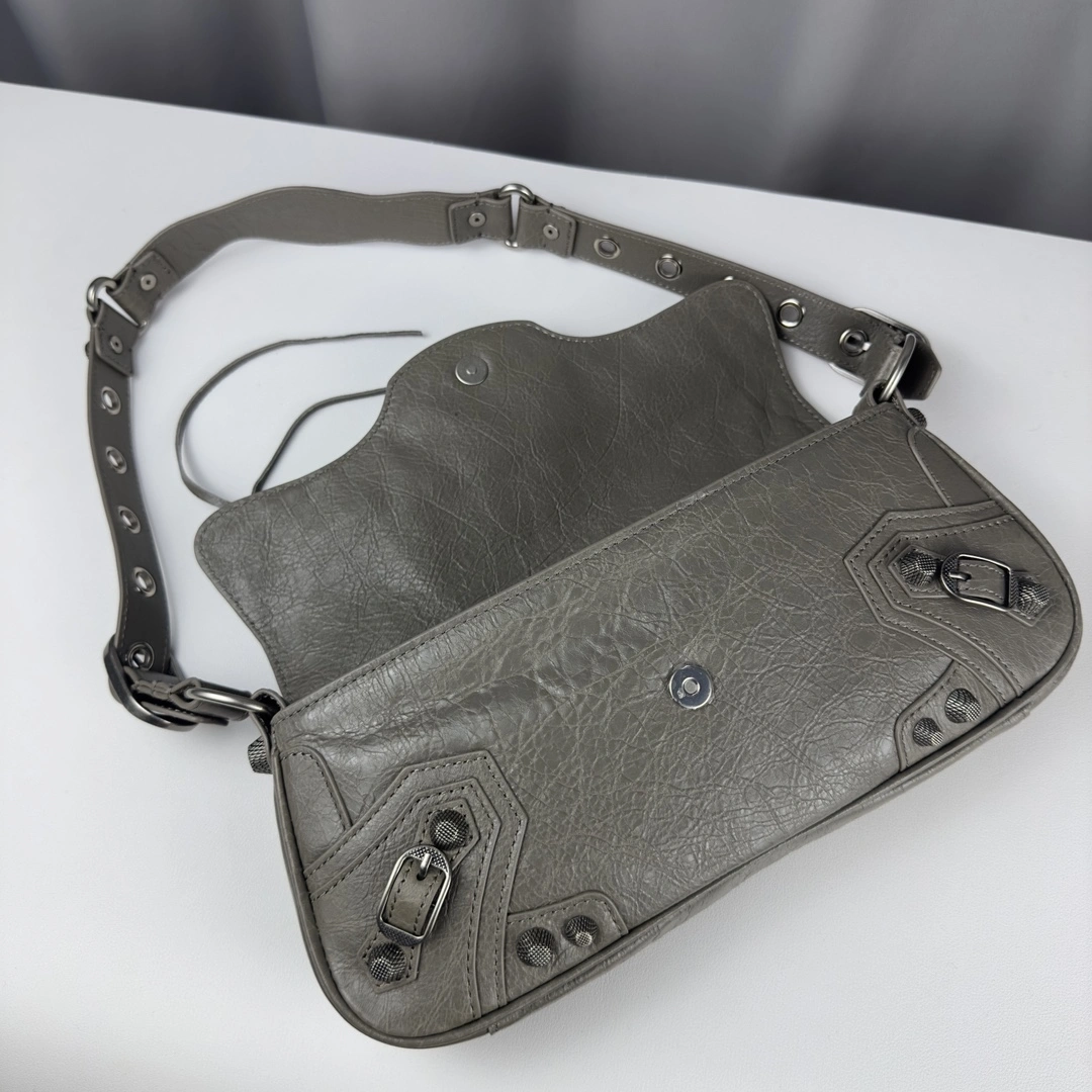 Balenciaga Le Cagole Large Lambskin Sling Bag Practical 61090