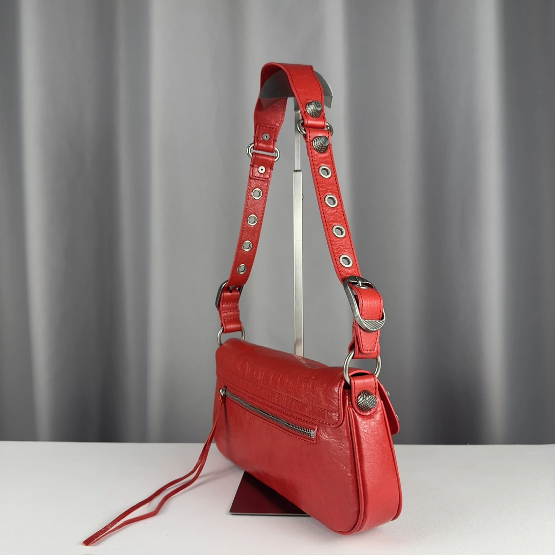 WeatherProof Balenciaga Le Cagole Large  Sling Bag in Lambskin 61087