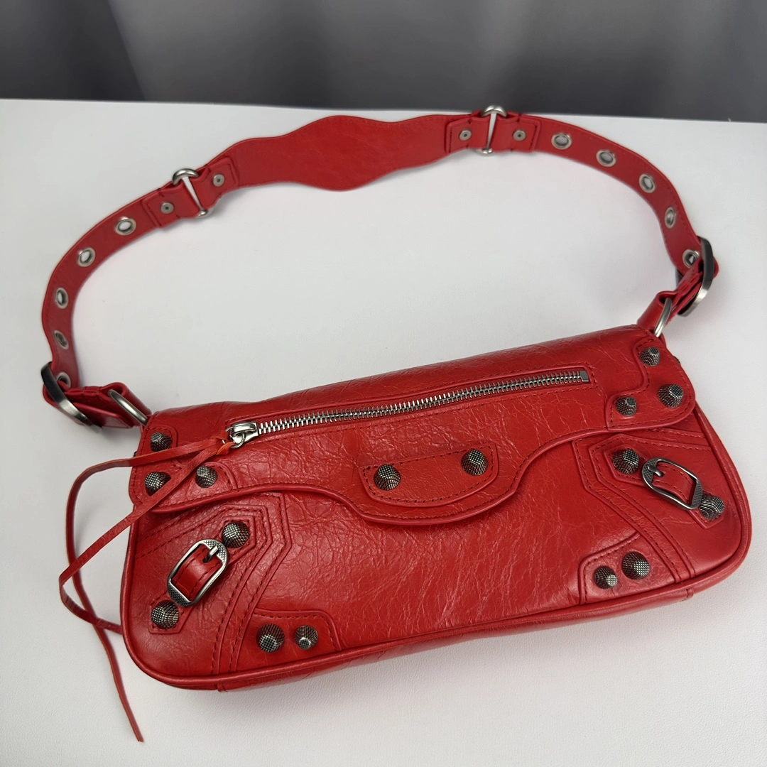 WeatherProof Balenciaga Le Cagole Large  Sling Bag in Lambskin 61087