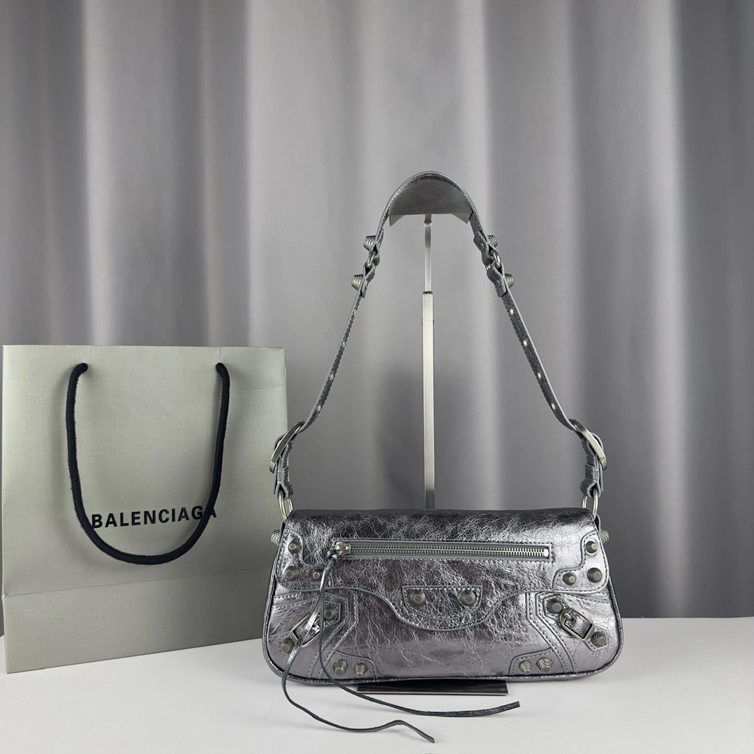 Balenciaga Le Cagole Large Sling Bag -  Italian Lambskin OnTrend 61086