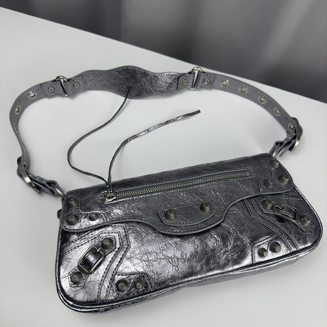 Balenciaga Le Cagole Large Sling Bag -  Italian Lambskin OnTrend 61086