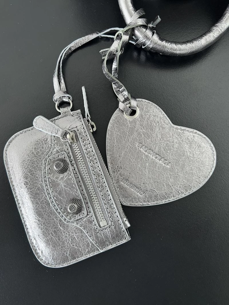 Functional Balenciaga Le Cagole Mini Duffle Bag with Heart Mirror 78781