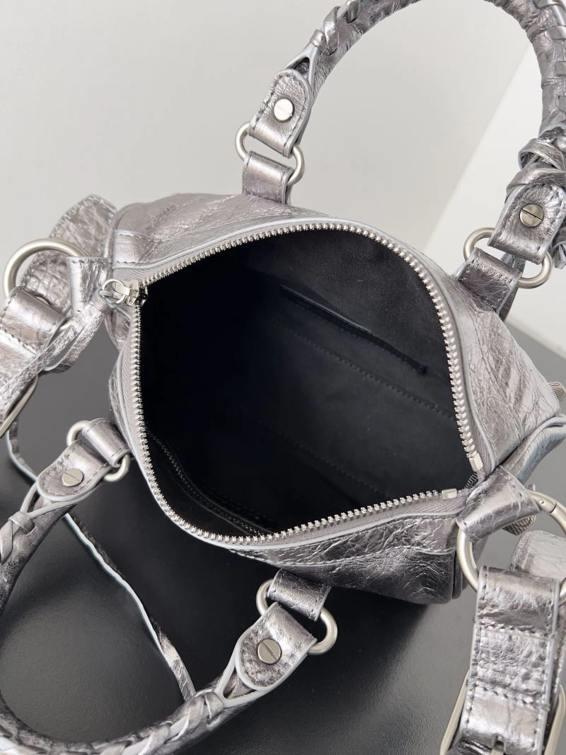 Functional Balenciaga Le Cagole Mini Duffle Bag with Heart Mirror 78781