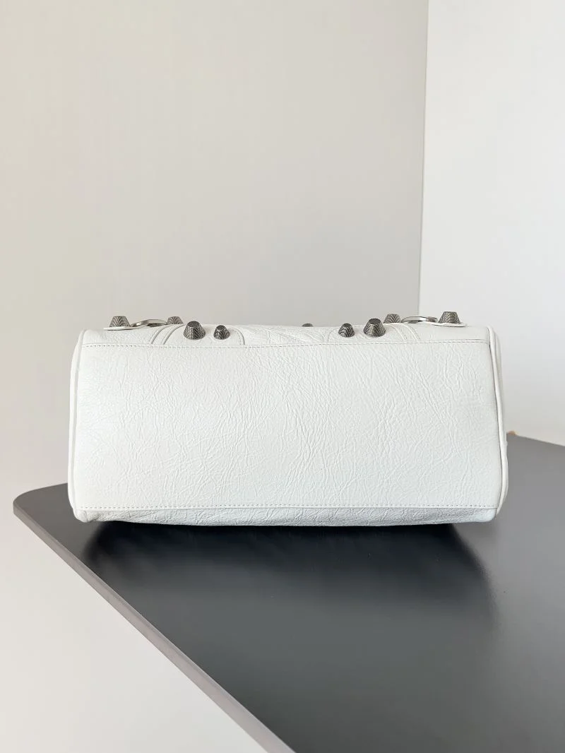Vibrant Balenciaga Le Cagole Mini Duffle Bag with Heart Mirror 37756