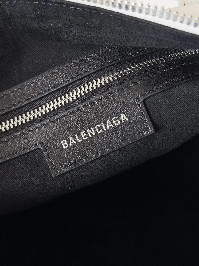 Vibrant Balenciaga Le Cagole Mini Duffle Bag with Heart Mirror 37756