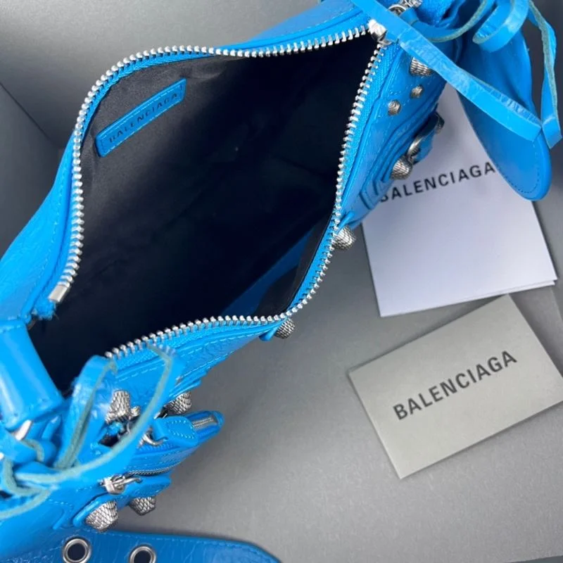 ComfortFit Balenciaga Le Cagole Mini Half-Moon Dumpling Bag 38346