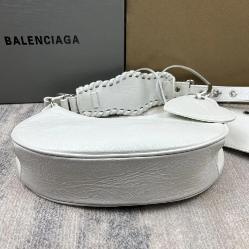 Elegant Balenciaga Le Cagole Mini Horn Dumpling Bag - Vintage 38377