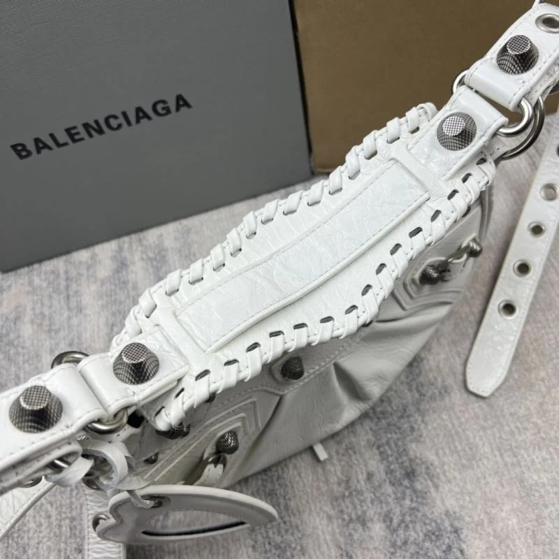 Elegant Balenciaga Le Cagole Mini Horn Dumpling Bag - Vintage 38377