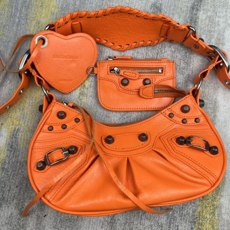 Compact Balenciaga Le Cagole Miniature Motorcycle Dumpling Bag 38368