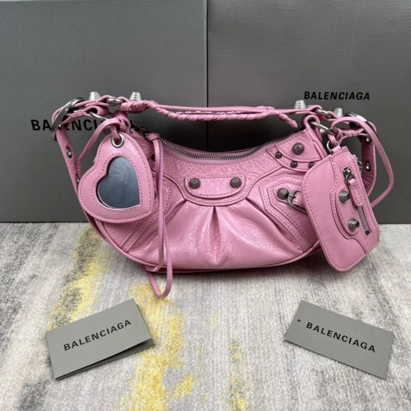Balenciaga Le Cagole Retro Half-Moon Dumpling Bag Functional 38361