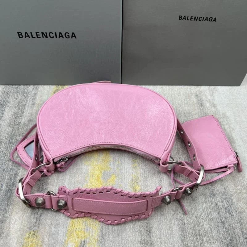 Balenciaga Le Cagole Retro Half-Moon Dumpling Bag Functional 38361