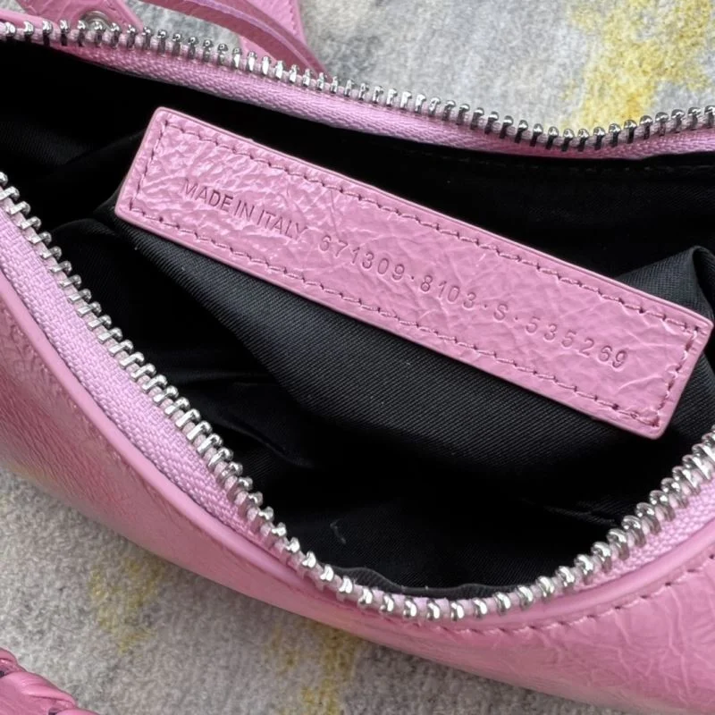 Balenciaga Le Cagole Retro Half-Moon Dumpling Bag Functional 38361