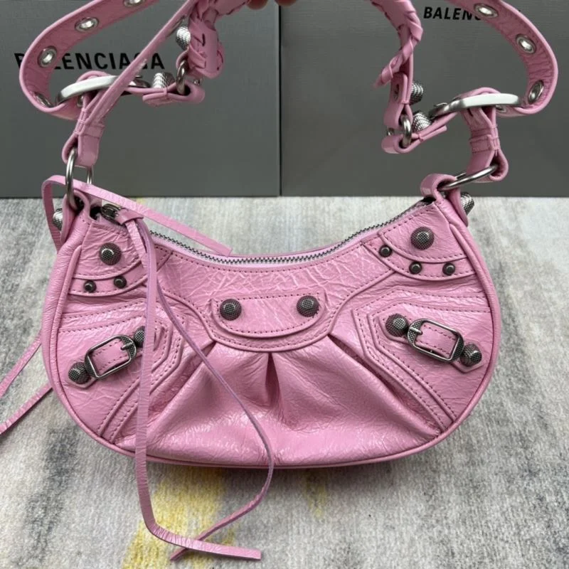 Balenciaga Le Cagole Retro Half-Moon Dumpling Bag Functional 38361
