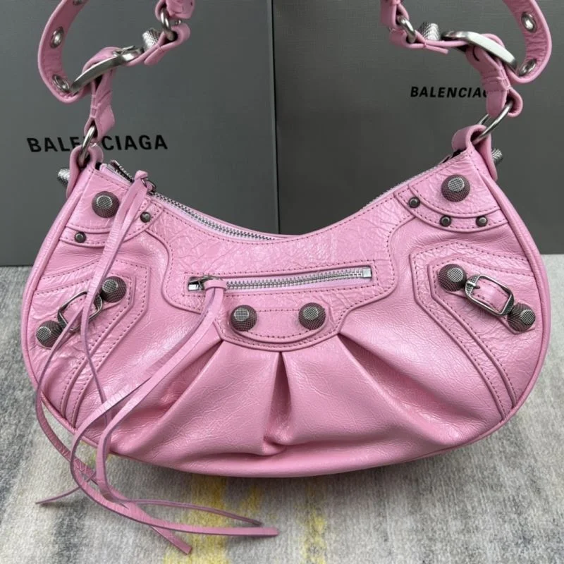 Balenciaga Le Cagole Retro Motorcycle Dumpling Bag TopPick 38347