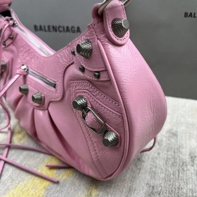 Balenciaga Le Cagole Retro Motorcycle Dumpling Bag TopPick 38347