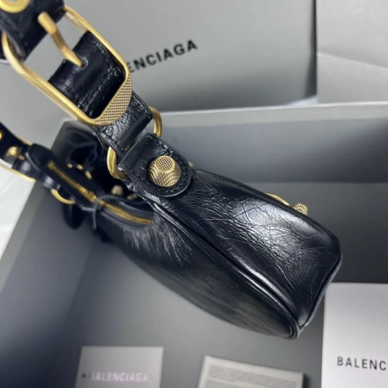 Attractive Balenciaga Le Cagole Retro Motorcycle Dumpling Bag 38336