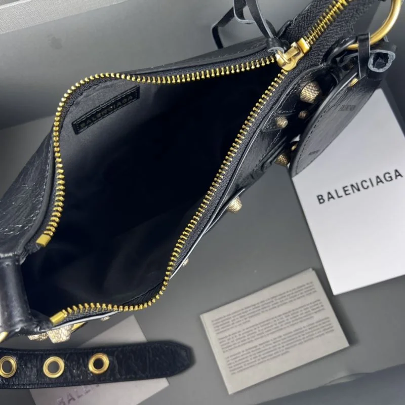 Attractive Balenciaga Le Cagole Retro Motorcycle Dumpling Bag 38336