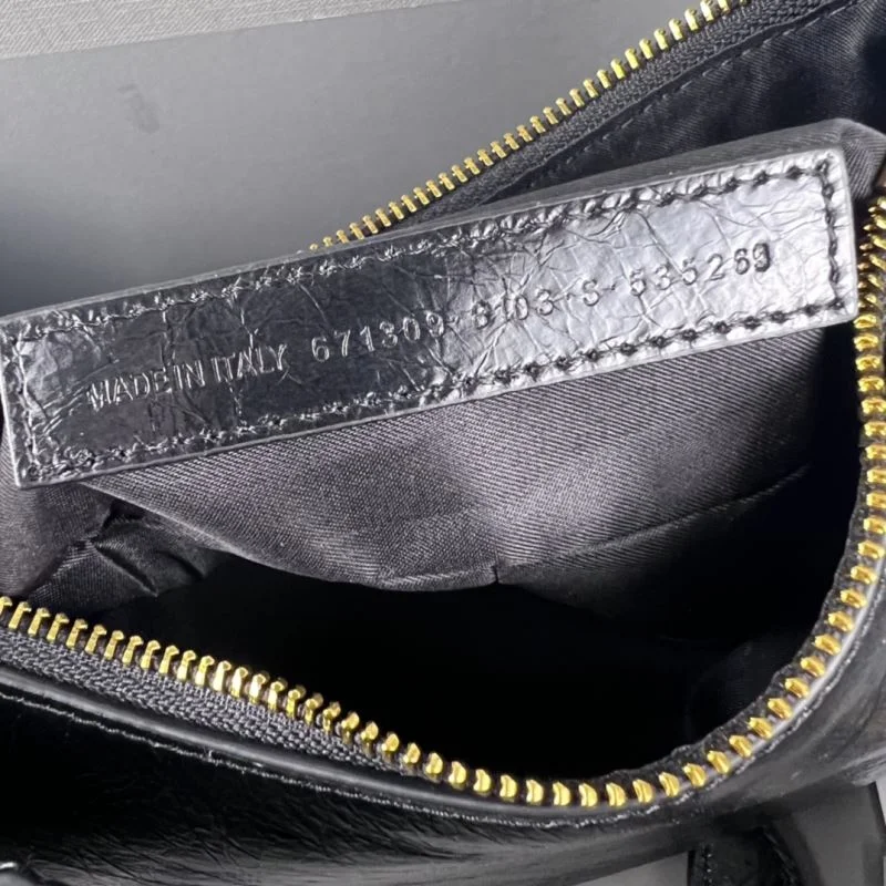 Attractive Balenciaga Le Cagole Retro Motorcycle Dumpling Bag 38336