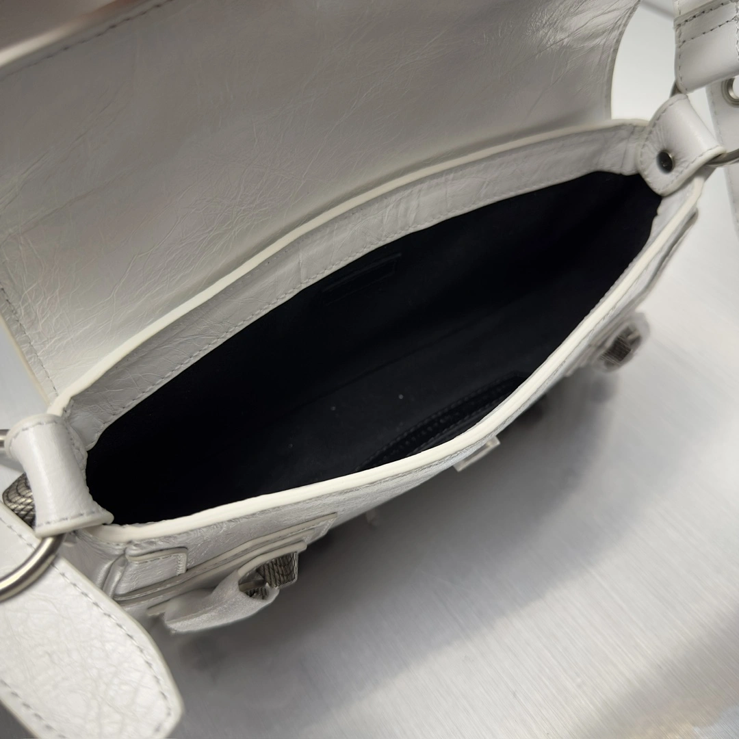 Practical Balenciaga Le Cagole Small Baguette Sling Bag in Lambskin 61084